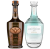 Charles Goodnight 6YR Old Bourbon and Lighthouse Dry Gin 750ML combo bottles