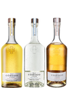 Codigo 1530 Tequila Combo: Reposado, Blanco, Anejo Bottles Display