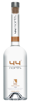 44 North Idaho Potato Vodka 750ml bottle, made from Idaho potatoes, smooth taste.