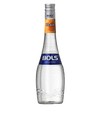 BOLS Peach Schnapps Liqueur 42 Proof 750 ML bottle with peach flavor label.