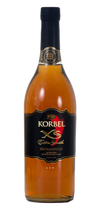 Korbel Brandy XS 750 ML bottle with vanilla, orange, and spice flavors.