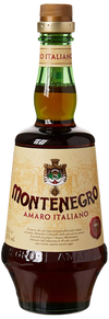 Montenegro Amaro 750 ML Italian herbal liqueur bottle