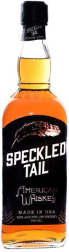 Speckled Tail American Whiskey 375ML bottle with label showcasing American craftsmanship.