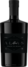 Alias Whiskey Straight Rye Whiskey 750 ML bottle.