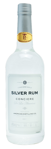 American Co. Conciere Silver Tequila 1L bottle with a silver label and red accents.