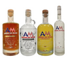 American Made Vodka & Whiskey Combo 750 ML 4-bottle sampler pack