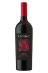 Bottle of Apothic Red Winemaker's Blend California 750 ML – bold red blend with mocha and berry notes