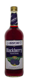 Arrow Blackberry Flavored Brandy 1 L bottle with strong blackberry flavor.