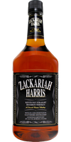 Zackariah Harris Straight Bourbon Whiskey 1 L bottle with amber liquid and black label