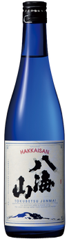 Hakkaisan Sake Brewery Tokubetsu Junmai 720 ML bottle, premium Japanese sake