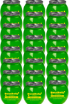 BuzzBallz Lime 'Rita Chillers 200 ML cans in a 24-pack arrangement.