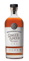 Misunderstood Ginger Spiced Whiskey Batch No 006 750 ML bottle.