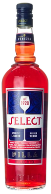 Gruppo Montenegro Pilla Select Aperitif Liqueur bottle with ruby-red color and 1L capacity