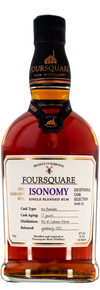 Foursquare Isonomy Rum 750 ML bottle aged 17 years in ex-bourbon casks.