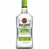 Bacardi Lime Flavored Rum 1.75L bottle with lime graphics.