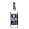 Bellows London Dry Gin 1L bottle with blue label featuring classic design.