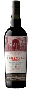 Beringer Brothers Barrel Aged Rye Red Wine Blend 750 ML bottle with detailed label.