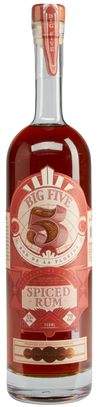 Big Five Spiced Rum 750 ML bottle – Florida rum with bold exotic spices