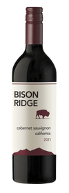 Bison Ridge Red Blend California 750 ML wine bottle with bold label design.