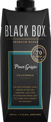 Black Box Pinot Grigio California 500 ML white wine box with light green label