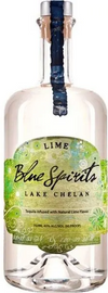 Blue Spirits Lime Tequila 750 ML bottle with lime flavor label.