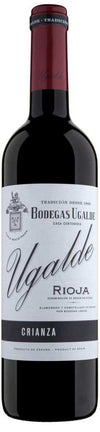 Bodegas Ugalde Rioja Crianza 750ml – Premium Spanish Rioja red wine bottle