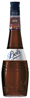 Bols Coffee Liqueur 48 bottle with rich roasted coffee aroma and smooth texture for cocktails and desserts