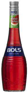 Bols Watermelon Liqueur 1L bottle bright red vibrant watermelon flavored liqueur for cocktails
