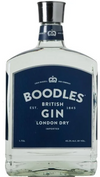 Boodles British London Dry Gin 1.75L bottle with distinctive label.