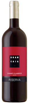 Brancaia Chianti Classico 2017 wine bottle with red and black label.