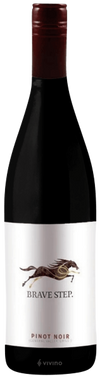 Brave Step Pinot Noir 750 ML – Elegant Red Wine with Red Fruit Flavors