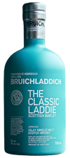 Bruichladdich The Classic Laddie Scottish Barley Islay Single Malt Scotch Whiskey bottle.