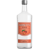 Burnett's Peach Flavored Vodka 750 ML bottle, quadruple distilled for superior quality and smoothness.