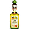 Cenote Tequila Green Orange Liqueur 750 ML bottle with a green-orange garnish.