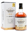 Chairmans Reserve Vintage 2009 Rum 750 ML bottle and box.