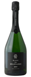 Charles Heidsieck Champagne Brut Blanc Des Millenaires 2007 bottle showcasing premium sparkling wine.
