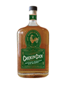 Chicken Cock Whiskey Co. Kentucky Straight Rye Whiskey 750 ML bottle with green label.