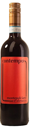 Contempo Montepulciano D'Abruzzo 2019 750 ML – Bold Italian Red Wine