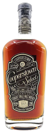 Cooperstown Select Straight American Single Malt Whiskey 750ml bottle with rich malt and oak spice flavor