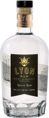 Lyon White Rum 750 ml bottle with distinct American rum label.