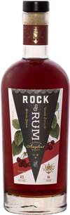 Lyon Rock & Rum 750 ML bottle with caramel, orange peels, cherries, and bitters.