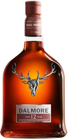 Dalmore 12 Year Single Malt Scotch whisky bottle 750ML with rich sherry cask flavor and smooth texture