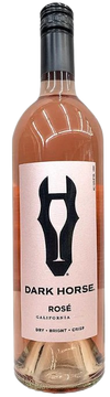Dark Horse Wine Rosé California 750 ML – Bright, Crisp & Refreshing