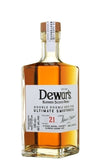 Dewar's Blended Scotch Double Aged 21 Year Scotch Whisky Bottle 375ml