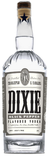 Dixie Southern Vodka Black Pepper Vodka 1L bottle with a classic label design.