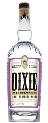 Dixie Southern Vodka Wildflower Honey Flavored Vodka bottle 750ml.