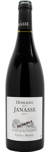 Domaine De La Janasse Côtes du Rhône Réserve 2019 – French red wine bottle
