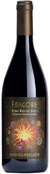 Donnafugata Etna Rosso Fragore wine bottle, 750 ML, featuring a vibrant artistic label.