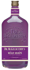 Dr. Mcgillicuddy's Wild Grape Liqueur 1L bottle with purple label.