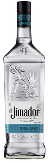 El Jimador Silver Tequila 100% De Agave 1.75L bottle with clear tequila and blue label